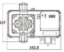 electromagnetic proportional digital pump with a built-in ph or ORP controller 0-4 ph reading range, Real-time display visualisation of the