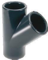 idom, szűkített D 063 x /2" PN 0 F B (mm) /2" 6 50 0,7 30 0,28 937 90 535 950 PVC Kereszt idom PVC Cross Z L (mm) (mm)