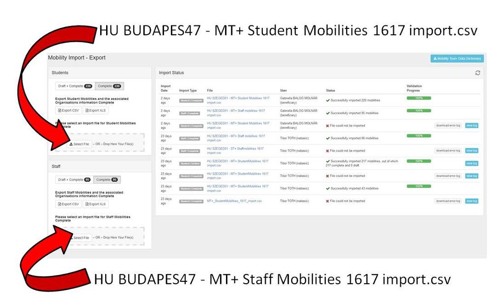 X. Kapcsolat a Mobility Tool rendszerrel A Mobility Tool az és ERASMUS+ mobilitási projektek adminisztrációjára szolgáló, webes felületen elérhető rendszer.