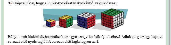 Fontos szerep jut az igényes grafikának a feladatok kitűzésében; Feladat az 5.
