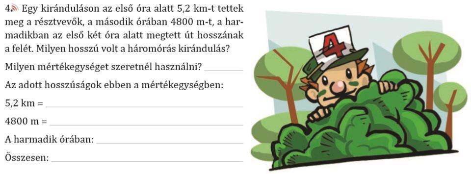 a korábbi elképzelések és ismeretek újragondolására késztető, valamint a megértést ellenőrző kérdések, a feladat tartalmához illeszkedő javaslat a munkaformákra.