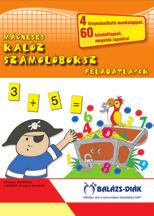 számolóbokszhoz* Minden 5 kétoldalon nyomott műanyag feladatkártyát tartalmaz. A feladat megoldásához a tanulók használhatják a Kalóz számolóbokszot.