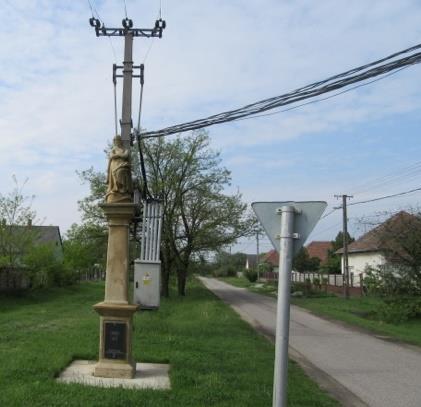 A közterületi növénytelepítés sok helyen zavaró. Tujasorok, az épülethez közel telepített fák, csak durva féloldalas metszéssel kerülhetik el az épületet.