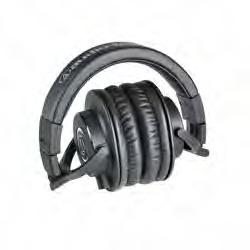 8 headphones professzionáis monitor fejhagatók (PC 245-MC 320) ATH-M40x 38 900 Ft Professzionáis fejhagató A z ATH-M40x professzionáis fejhagató frekvencia átvitee vonazóegyenetesre van hangova az