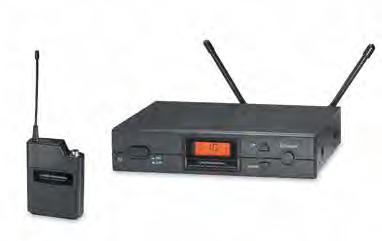 2000a szériás UHF vezetéknéküi rendszer (PC 466-MC 120) Automatikus frekvencia-etapogatás funkció, egy gombnyomásra megtaája a következő szabad csatornát.