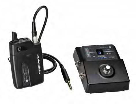 pedávevős digitáis vezetéknéküi rendszer (PC 466-MC 120) Az Audio-Technica System 10 pedávevős vezetéknéküi rendszere 24-bites digitáis átvitet, egyszerű üzembeheyezést és tiszta, természetes hangot