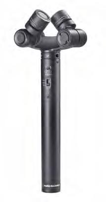 34 27 20 series 30 24 100 1k 5k 50 200 10k 500 2k 20k 33 12" or more on axis Ro-off SCALE IS 5 DECIBELS PER DIVISION AT2022 X/Y Sztereó mikrofon frequency response: 20 20,000 Hz 3 6 12 stereo 27 30