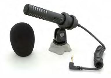 meyek a Mic bemeneten tápfeszütséget (pug-in-power) adnak ki 100 1k 5k 50 200 10k 500 2k 20k 12" or more on axis stereo PRO24-CMF 46 900 Ft Sztereó kondenzátor mikrofon Kamerára szerehető sztereó