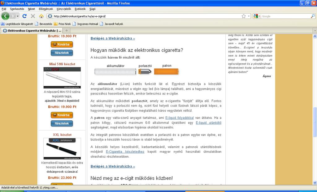 E-cigaretta http://elektronikuscigaretta.