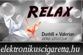 E-cigaretta E-liquid - RELAX - Dunhill + Macskagyökér A Dunhill ízesítésű, macskagyökér kivonatot tartalmazó RELAX e-liquid segít a stressz oldásában, segít álomba merülni!