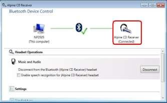 2. Bluetooth Firmware frissítése FIGYELMEZTETÉS NE állítsa le járművét, vagy NE távolítsa el áram alól a fejegységet