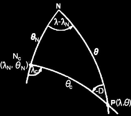 4. A Föld mágneses terének dipól-közelítései 22 [ ( )] [ ( ) ] ( ) [ ( ) ] ( ) Az így kapott és koordinátákkal már kiszámíthatjuk a B, H, Z és I értékét.