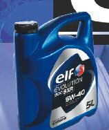 194839-ELF 5W30 5L EVOLUTION 900 SXR 6230 Ft 194908-ELF 5W30 5L EVOLUTION FULL-TECH FE 8850 Ft
