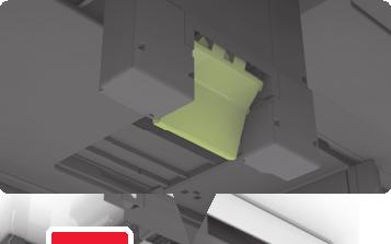 Kétoldalas nyomtatáshoz fejléces papírt úgy helyezzen be a nyomtatandó oldalával lefelé, hogy a fejléc a tálca jobb oldala felé legyen.