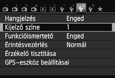 módosítása Módosíthatja a felvételkészítési beállítások