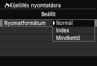 (Ezek az értékek nem adhatók meg külön minden egyes képhez.