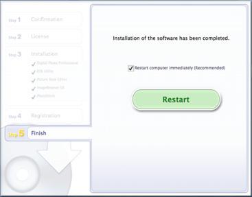 Kattintson duplán a számítógép asztalára, és nyissa meg a CD-ROM ikont, majd kattintson duplán a [Canon EOS Digital Installer/Canon EOS digitális telepít ] elemre.