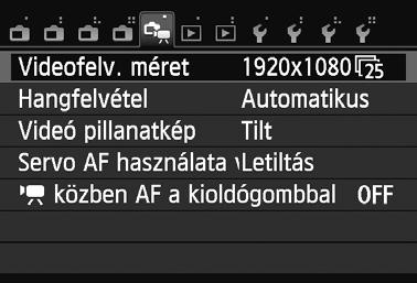 Saját menü Lap