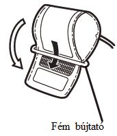 Csatlakoztassa a levegővezeték csatlakozót a fő egységhez. Ne hajtsa össze a levegővezetéket mérés közben, mert pumpáláskor ez hibát okozhat, a mandzsetta folyamatos nyomása pedig sérüléshez vezethet.