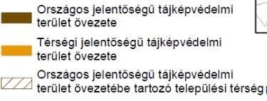 más célú területhasználat csak az adottságoknak megfelelő tájhasználat kialakítása, ill. a tájkarakter erősítése, valamint közmű és közút építése érdekében engedélyezhető.