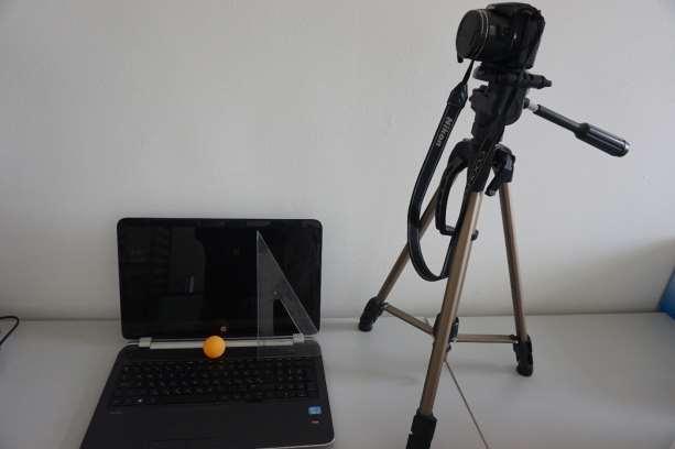 6. Pattogó pingponglabda mozgásának vizsgálata Tracker videóelemző program segítségével