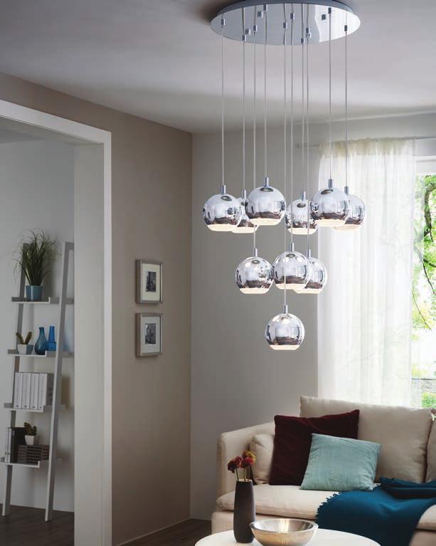 Kristály hatású lámpák Conessa LED függesztékek : A+ 9 990Ft
