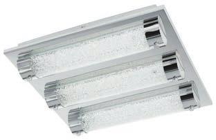 , 3000K, : 30cm, : 30cm, króm 96059 7 990Ft LED 11W, 850lm