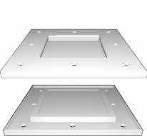 Külső szélén LED szalag helye 1,5cm x 4,5 cm szegőléc, 90cm-es süllyesztett középben 8cm magas mennyezeti rejtett világítás díszléc