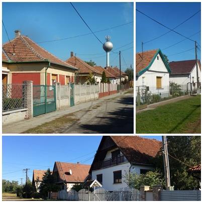 Nevéből adódóan ezeken a területeken régi típusú parasztházak, a 60-as, 70-es évekből kockaházak, és már új építésű házak is megtalálhatóak.