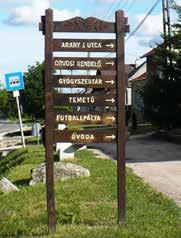 A buszmegállók, illetve a
