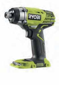 ONE+ ELEKTROMOS SZERSZÁMOK #RyobiToolsEurope ÚJ R18ID3-0 18 V háromsebességes ütvecsavarozó Ütvecsavarozó kiváló a csavarok gyors behúzásához és eltávolításához Erőteljes ütőmechanizmus akár 4x több