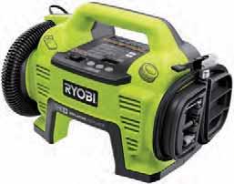 39 Karton Cikkszám 5133000077 EAN kód 4892210106339 Szállítás terjedelme (CHV182M) Rés tisztítófej és kefe Search for Ryobi TV R18I-0 18 V pumpa Két funkció - leeresztés/felfújás Könnyen kezelhető,