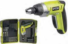 14.4V / 12V / 7V / 4V #RyobiToolsEurope ÚJ ERGO 4 V csavarozó Az ERGO csavarozó megoldást kínál minden háztartásban