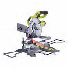 #RyobiToolsEurope EMS216L Exactline Laser Technology a pontos vágásokért 2 LED a a munkafelület tökéletes megvilágításáért Az integrált vezetőszán lehetővé teszi a falhoz közeli munkát Könnyen