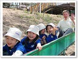 C Goals of the photo The main goal is to show various outdoor activities, such as racing and having a picnic for new-comers and enquirers.