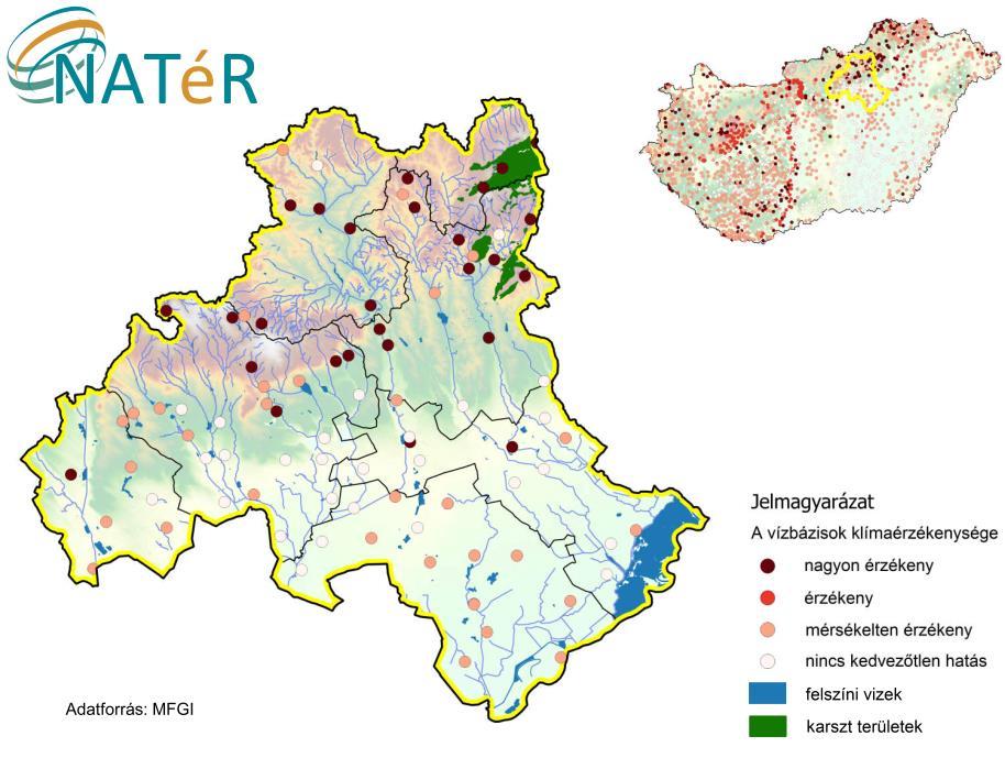 és emiatt a karsztforrások megszűnhetnek.