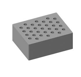 Porotherm 30/24 Hanggátló Többlakásos lakóépületek belső falai ALKALMAZÁSI ELŐNYÖK Kétirányú beépíthetőség: 30 cm vastag falként beépítve lakáselválasztó falként, 24 cm vastag falként beépítve lakás