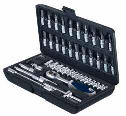 műanyag koffer 1189047 TORX kulcskészlet 9 részes szilícium molibdén acél matt krómozott, TX10-TX50 1162345-15% 9.990Ft HELYETT 8.