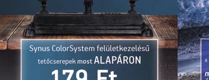 A Terrán Zenit Resistor felületkezelésű cseréppel fedett, azonos rétegrendben kivitelezett