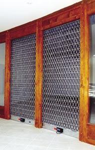 They suitable for many applications. Manufactured in 3 different spacings 8 patterns. It can be fitted in front of any door or window as a fixed grid, with the required pattern combination.