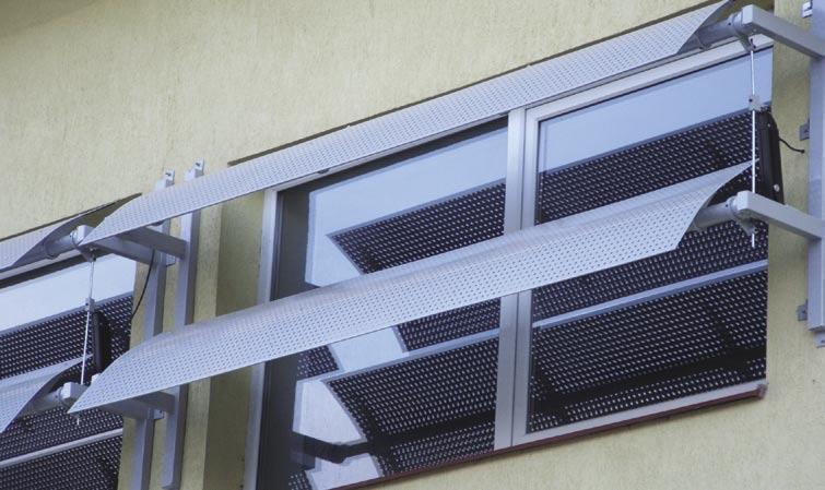 ...az energiatakarékosság jegyében... Sapilux Árnyékoló rendszer Sunbreaking System Sistem de umbră A Sápi Kft.