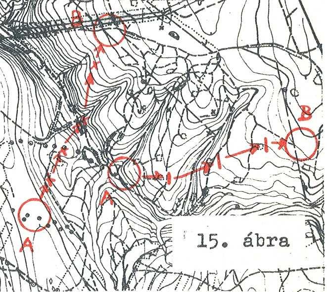 Durva térképolvasás A durva térképolvasással történő futás célja ugyanaz, mint a durva irányfutásé: nagy kiterjedésű tereprészlethez, felfogóvonalhoz,