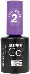 33% ajakrúzsra1! min. 25% 1899 Ft Rimmel Super Gel körömlakk1 Rimmel Super Gel körömlakk1 vásárlásakor AJÁNDÉK egy Rimmel Super Gel fedőlakk1!