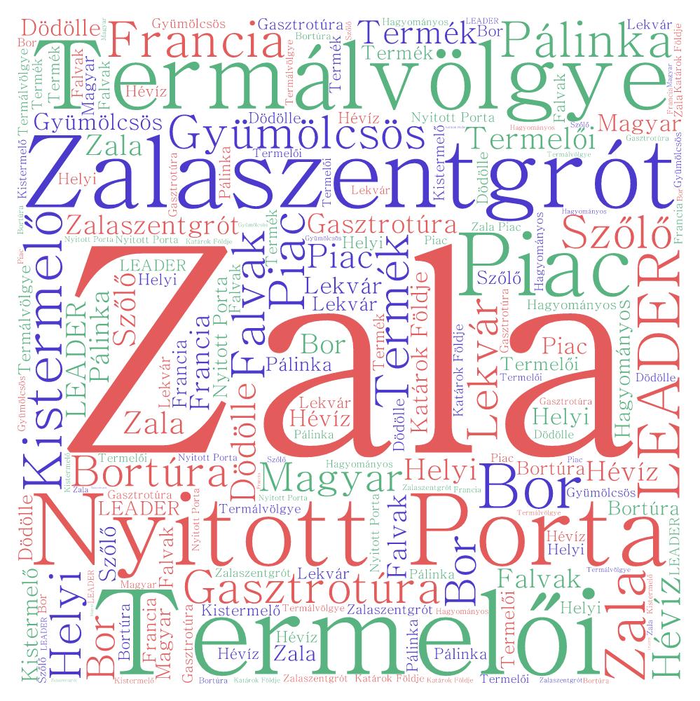 helyi termékek és értékek fejlesztése terén