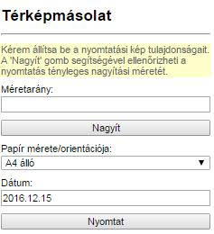Ezt követően nyomjuk meg a Nyomtat gombot. Megjelenik a nyomtatási előnézet ablak. 4. A nyomtatás megkezdéséhez használjuk a böngésző nyomtatás parancsát.