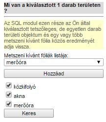 objektumok listája.