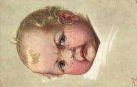 Crying child, Rap hael Tuck & Sons