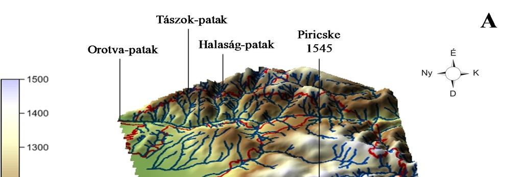 mellékágaival A masszívum