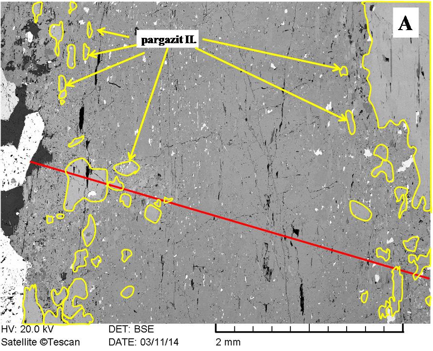 Ca 2 Si 2 O 6 (Wo) diopszid 2,0 diopszid augit augit ensztatit 1,5 Quad Q 1,0 Ca-Na MgCaSi 2 O 6 Diopszid Hedenbergit FeCaSi 2 O 6 Augit 0,5 Na 0,0 0,0 0,5 1,0 1,5 2,0 J Klinoensztatit Mg 2 Si 2 O 6