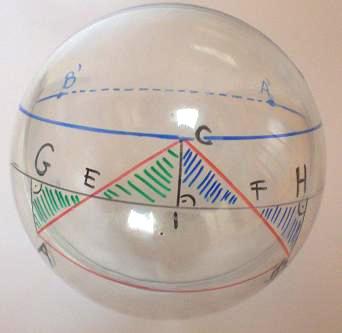 létezik-e olyan geometria, ahol a harmadik lehetőség valósul meg, miszerint a másik két azonos szög -nél kisebb, erre pedig a Bolyai-féle geometria ad választ. Saccheri a 17-18.